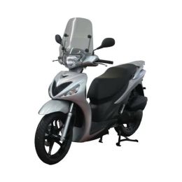 FABBRI light smoke scooter windshield summer 440x405mm