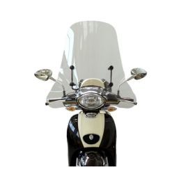 FABBRI Top-Hoch-Scooter-Windschutzscheibe 695x575mm mit lackierten Oberflächen