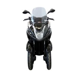 FABBRI light smoke scooter windshield summer 360x395mm