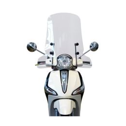 FABBRI High Top Windschutzscheibe Scooter 670x545mm mit lackierten Oberflächen