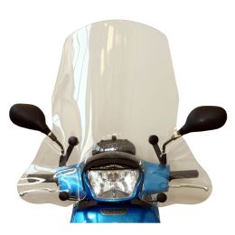 Parabrezza scooter FABBRI trasparente exclusive 730x500mm