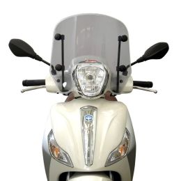 FABBRI light smoke scooter windshield 420x265mm