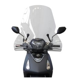 Parabrezza scooter FABBRI trasparente top alto 690x530mm