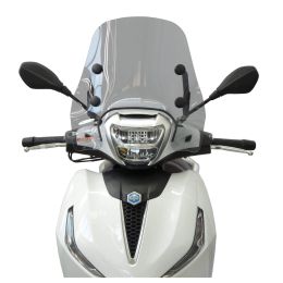 FABBRI Scooter-Windschutzscheibe leicht rauchig Sommer 445x320mm