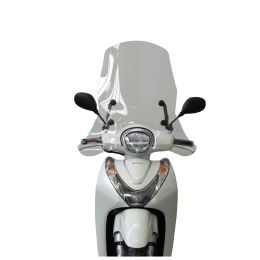 Parabrezza scooter FABBRI trasparente top alto 680x510mm