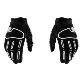 100% AIRMATIC 2 Schwarze Motocross-Handschuhe