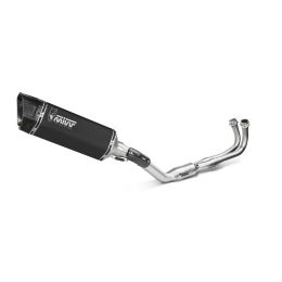 MIVV Sr-1 complete black exhaust for YAMAHA t-max 560 2022-2024
