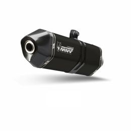 MIVV Speed Edge Black Slip-on Dual Exhaust Genehmigt für SUZUKI GSX-R 1300 Hayabusa 2025