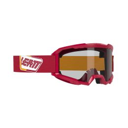 Masque cross LEATT Vizion 2.5 Ruby rouge lentille transparente 90%