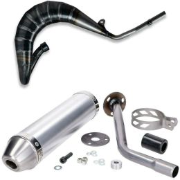 GIANNELLI Auspuff Enduro/Cross 2T Aluminium Schalldämpfer für Beta SR 50 Racing Enduro