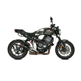 MIVV Mk3 Schwarzer Slip-On Auspuff genehmigt für HONDA CB 1000 R