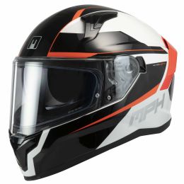 Integralhelm MPH TIGER Stream Weiß Grau Rot