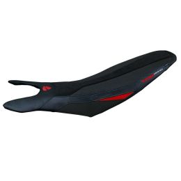 Couvre-siège Cairoli Velvet Ultragrip Comfort RD et logo pour DUCATI
