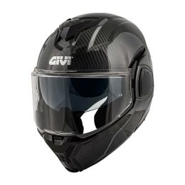 GIVI X36 Carbon Reversible modular helmet glossy black