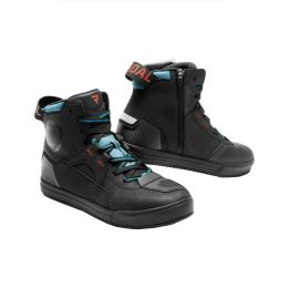Bottes de moto pour hommes REBELHORN VANDAL II Noires/Bleues
