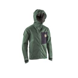 LEATT Hydradri 3.0 MTB Jacket Fir Green Waterproof 20,000 mm 20,000 g/m²