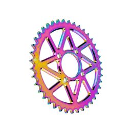 Z40 420 Pitch VOCA RACING Alu Neochrome Zahnrad