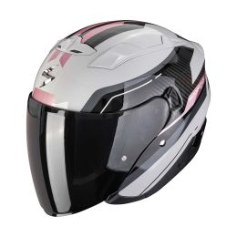 Casco jet urbano Scorpion EXO-230 Hipe grigio rosa