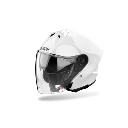 Casque Jet AIROH H 21 Blanc Brillant