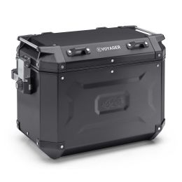 KAPPA K’VOYAGER Seitenkoffer rechts schwarzes Aluminium 48L