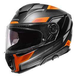 Casques Integraux SCHUBERTH S3 STORM Orange Gris Noir