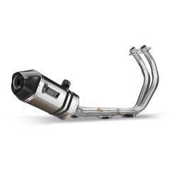 MIVV Speed Edge Komplettauspuff aus Edelstahl für YAMAHA Tracer 7/GT