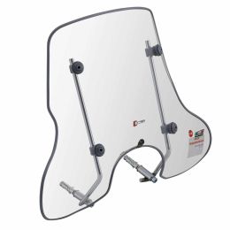 FACO Clear Four Seasons Windshield 530-680 mm with mounting material kit included