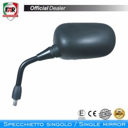 FAR 0128 Right Black Approved Handlebar Mirror