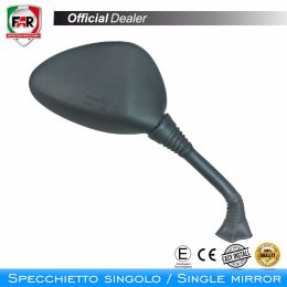 FAR 0707 Left Black Approved Handlebar Mirror