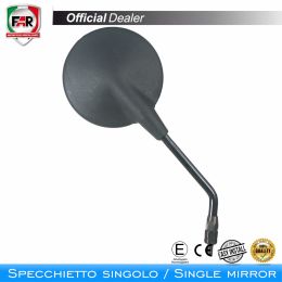 Specchietto manubrio omologato FAR 0774 sinistro nero