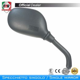 FAR 0809 Left Black Approved Handlebar Mirror