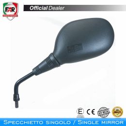 FAR 0884 Right Black Approved Handlebar Mirror