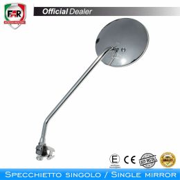 Specchietto manubrio omologato FAR 0990 destro universale cromo