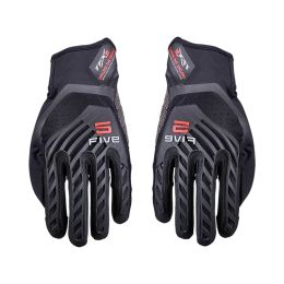 Motorradhandschuhe FIVE TFX5 Sommer Schwarz