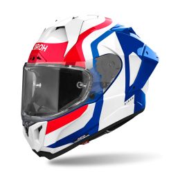 Casco Integrale AIROH GP 800 Competition Blu Rosso Bianco Lucido