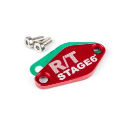Coperchio pompa olio Stage6 MK2 rosso per Derbi/AM6