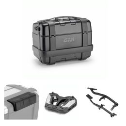GIVI TREKKER 46L Schwarzes Topcase-Kit für BMW R 12 G/S