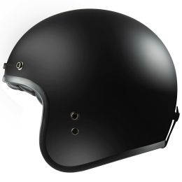 Casco Jet Cafe Racer MPH H-EASY Solid Nero Opaco
