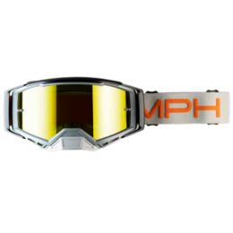 Maschera Motocross MPH PRO-RACE Flat Grigio Arancio