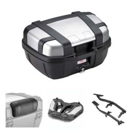 Kit bauletto GIVI TREKKER alluminio 52L per YAMAHA TRACER 7 GT