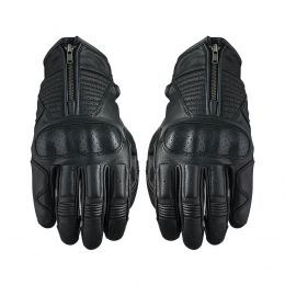 Motorcycle Gloves FIVE KANSAS Winter Leather Black