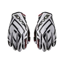 Guanti Motocross FIVE MXF PRORIDER S Estivi Bianco