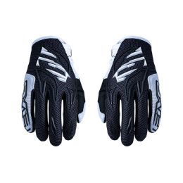 Guanti Motocross Bambino FIVE MXF3 Estivi Nero Bianco