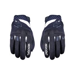 Guanti Moto FIVE RS3 EVO Estivi Nero Bianco