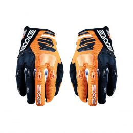Motocross Handschuhe FIVE E2 Sommer Orange