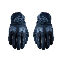 Guanti Motocross FIVE E-WP Estivi Impermeabili Nero