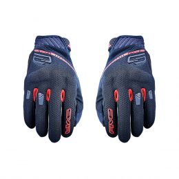 Motorcycle Gloves FIVE RS3 EVO AIRFLOW Summer Black Red