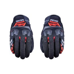 Guanti Moto FIVE TFX4 Estivi Nero Rosso