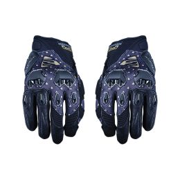 Guanti Moto Donna FIVE STUNT EVO Estivi Replica Black Diamond