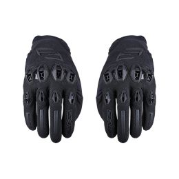 Motorcycle Gloves FIVE STUNT EVO2 Summer Black